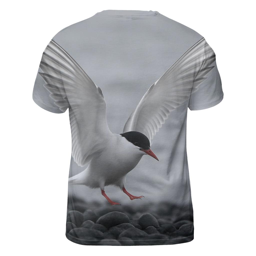 Basalt Runner Arctic Tern statement graphic shirts