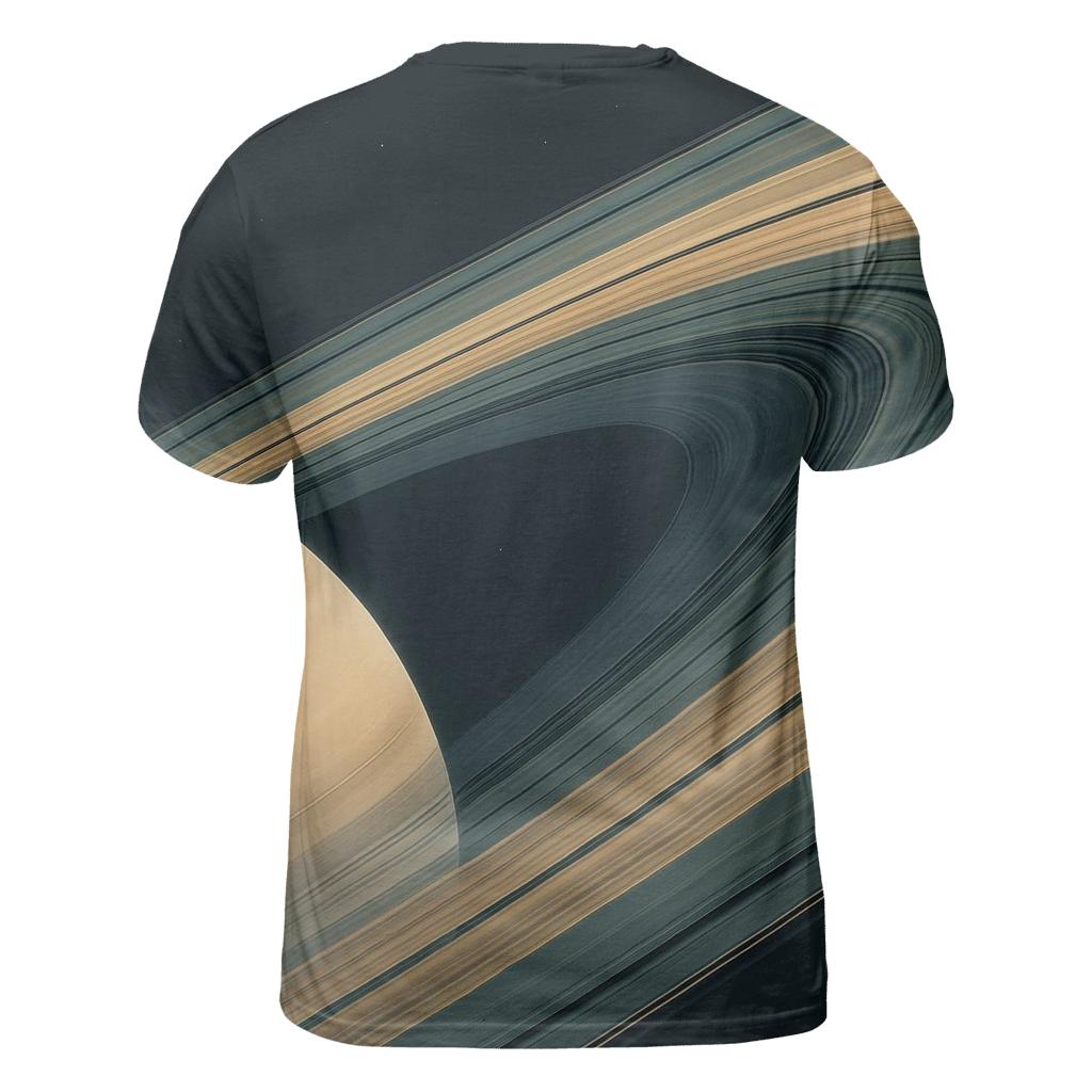 Ring Plane Horizon Bands unique graphic print tees
