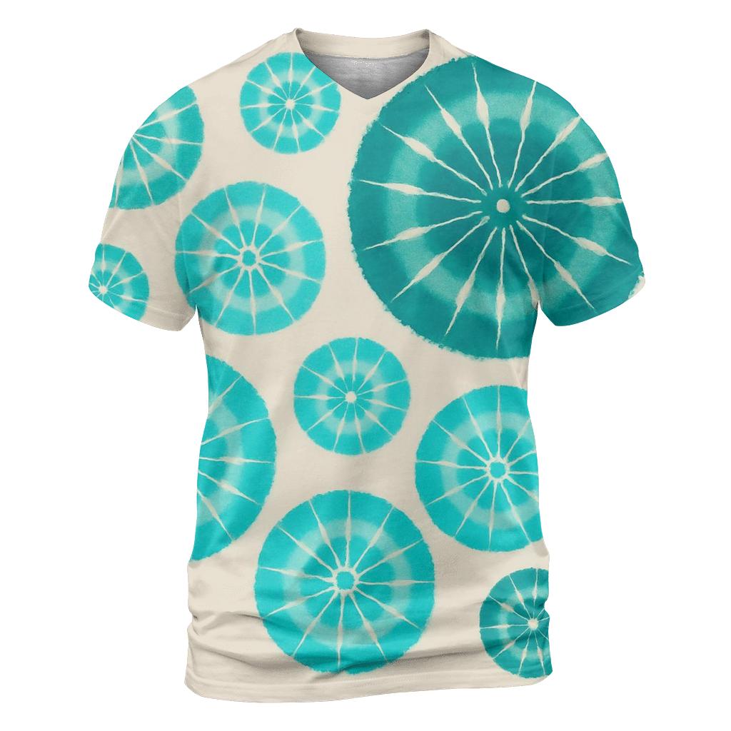 Kumo Star Cluster Rosettes trendy printed shirt styles