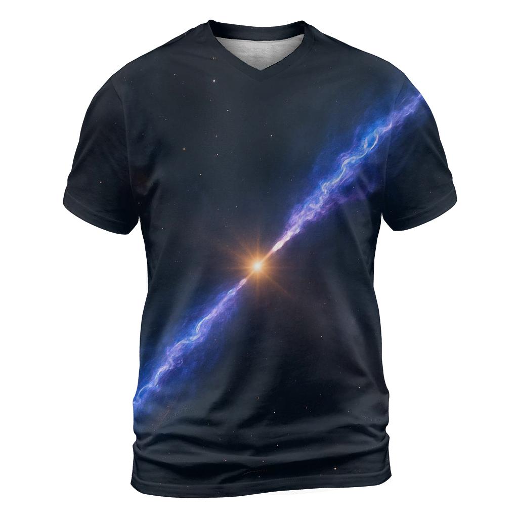 Bipolar Jet Outflow Sheets unique graphic print tees
