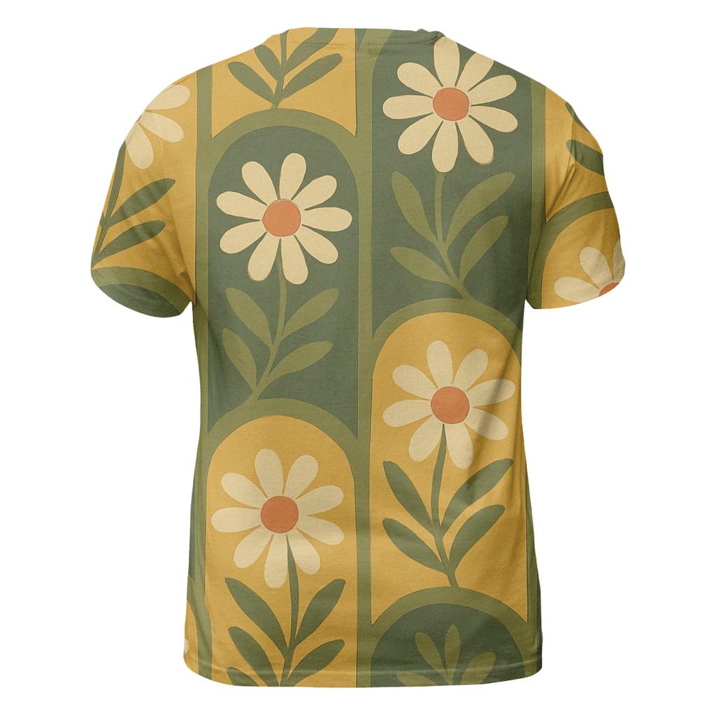 Groovy Botanical Archways designer pattern shirts