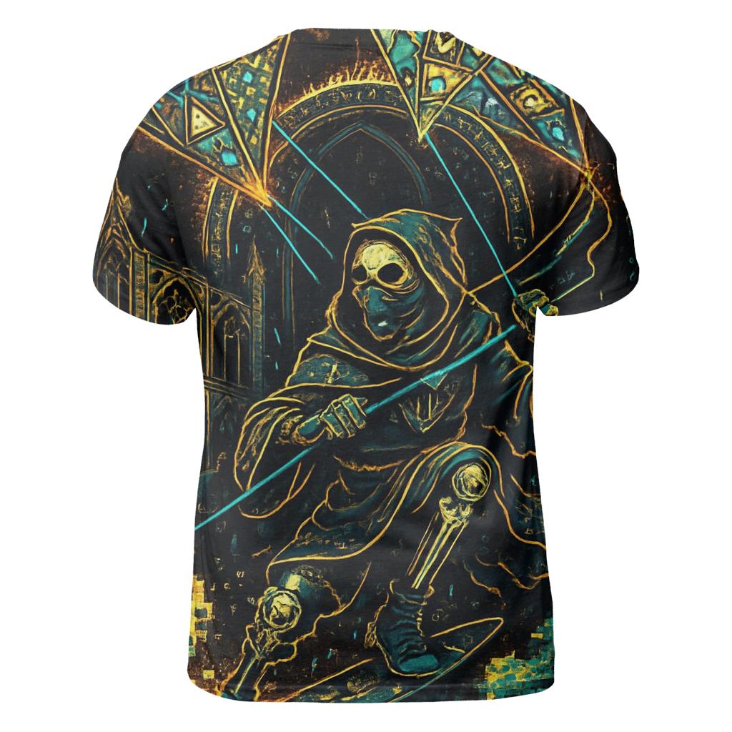 Cathedral Of Glitched Kites custom all-over print shirts