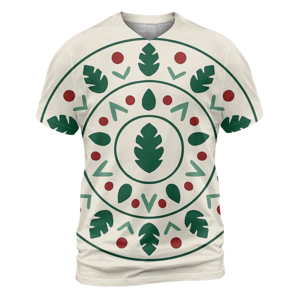 Ornament Mandala Pinecone Rings designer pattern shirts