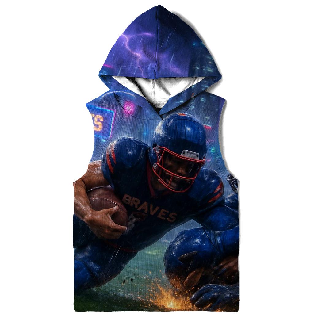 Neon Skyline Scrimmage Braves Versus Cubs hoodie styles