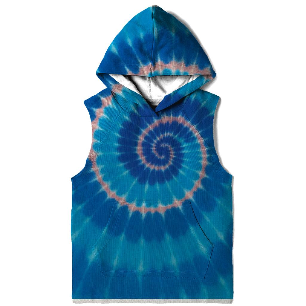 Nebula Spiral Overdye Whirlpool hoodies fashion