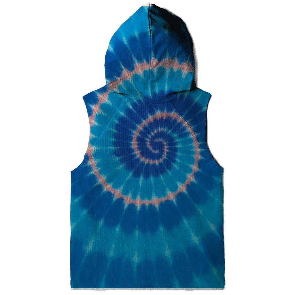 Nebula Spiral Overdye Whirlpool hoodies fashion