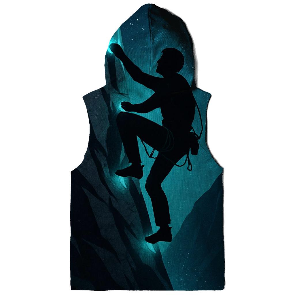 Gravity Defying Rock Climbing Ascent custom hoodies