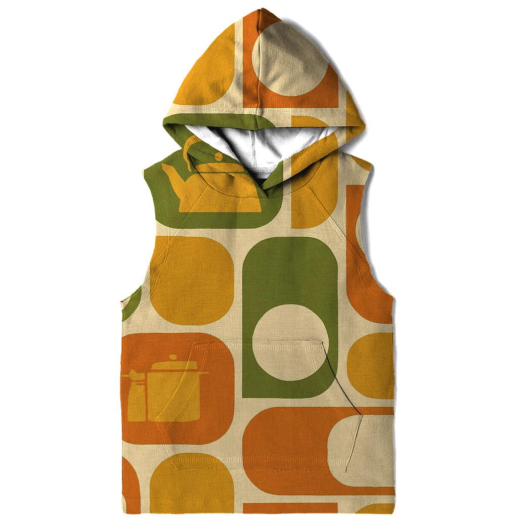 Harvest Gold Kitchen Geometry heavyweight hoodies