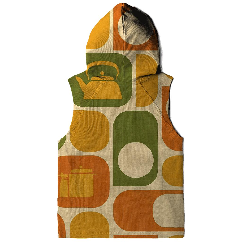 Harvest Gold Kitchen Geometry heavyweight hoodies