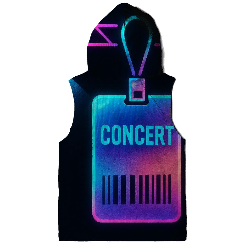 Neon Backstage Pass heavyweight hoodies