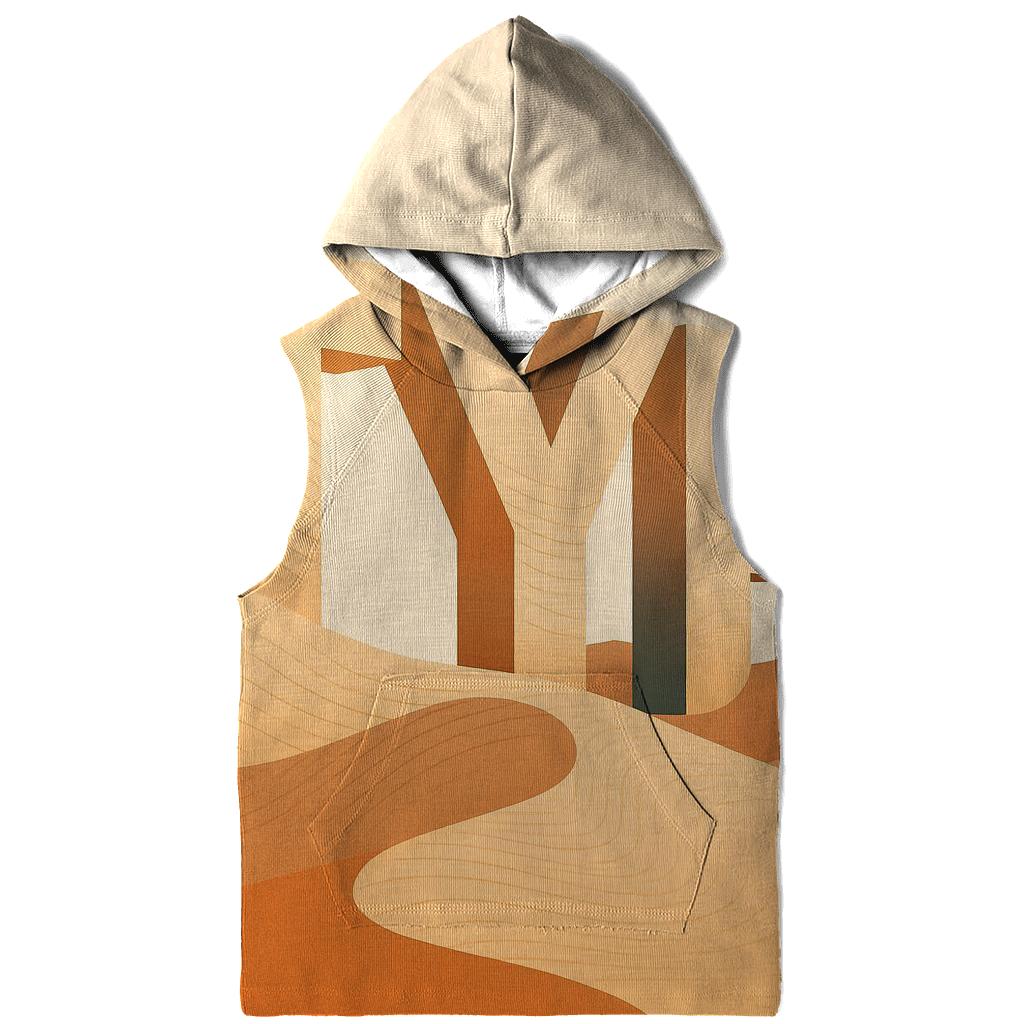 Desert Mirage Typography Dunes custom hoodies