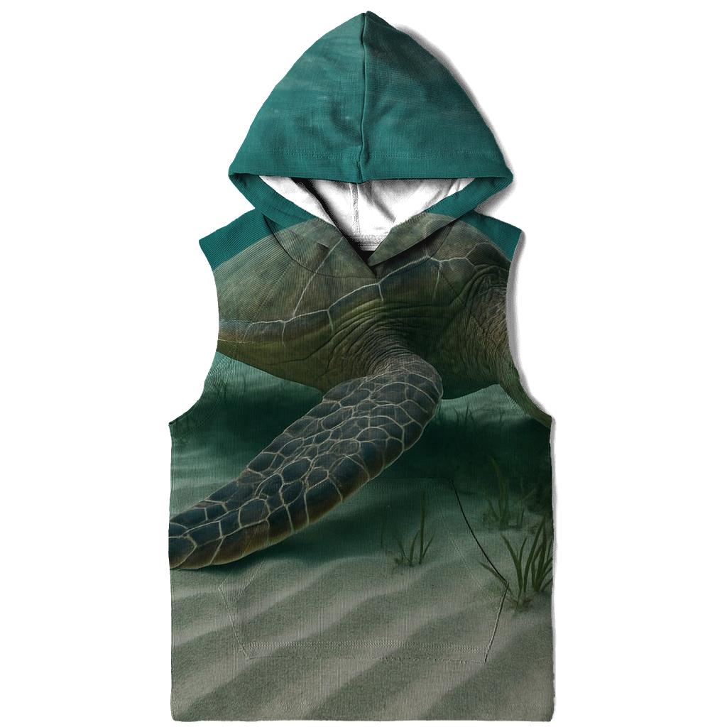 Reef Window Green Sea Turtle hoodie styles
