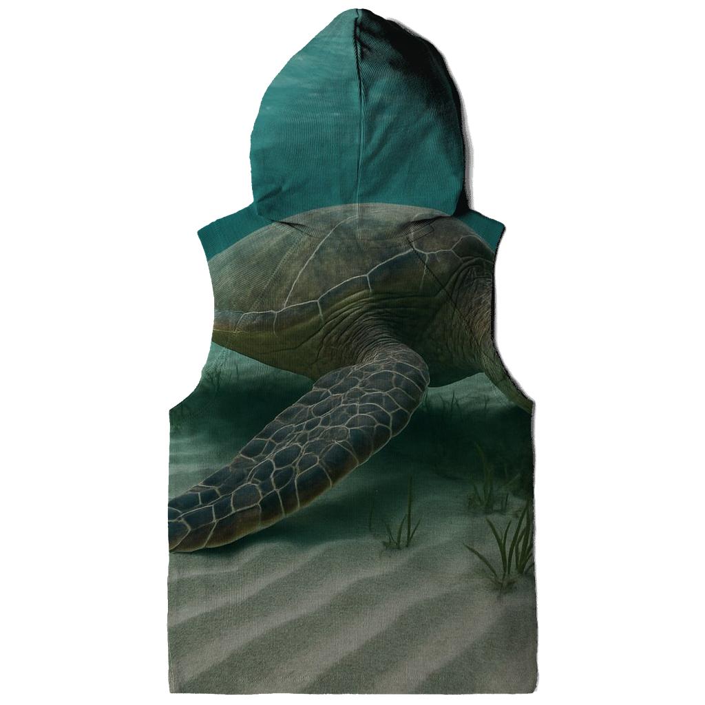 Reef Window Green Sea Turtle hoodie styles