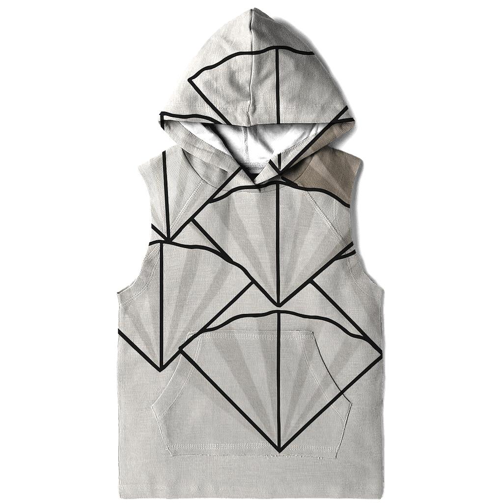 Filter Fold Geometry heavyweight hoodies