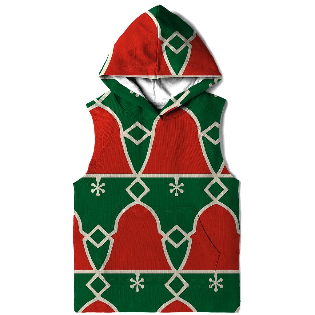 Snowflake Lattice Carol Grid hoodies fashion
