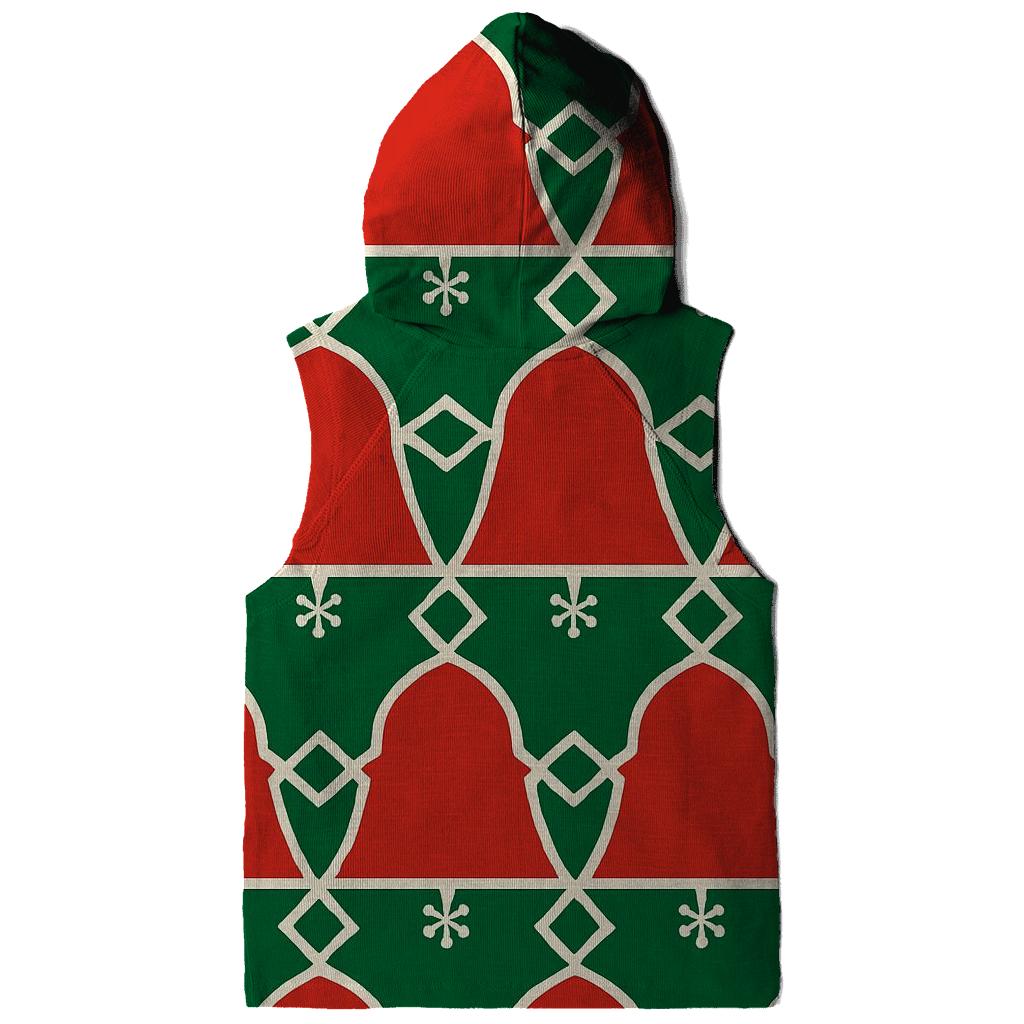 Snowflake Lattice Carol Grid hoodies fashion