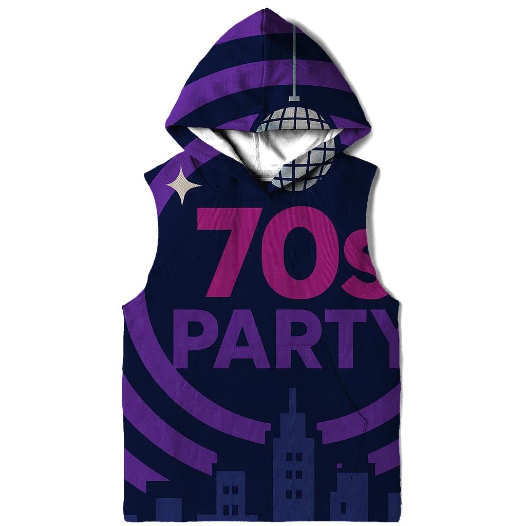 Disco Night Skyline Grooves hoodie trends