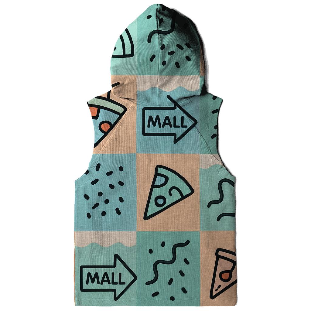 Miami Mall Food Court Tiles premium hoodies