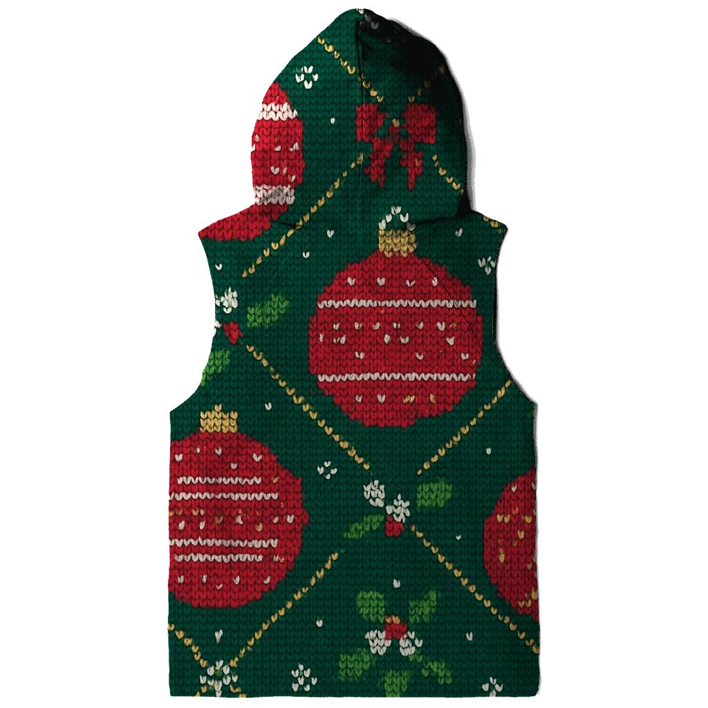 Ugly Christmas Ornament Satellite Medallion Lattice Design lightweight hoodies