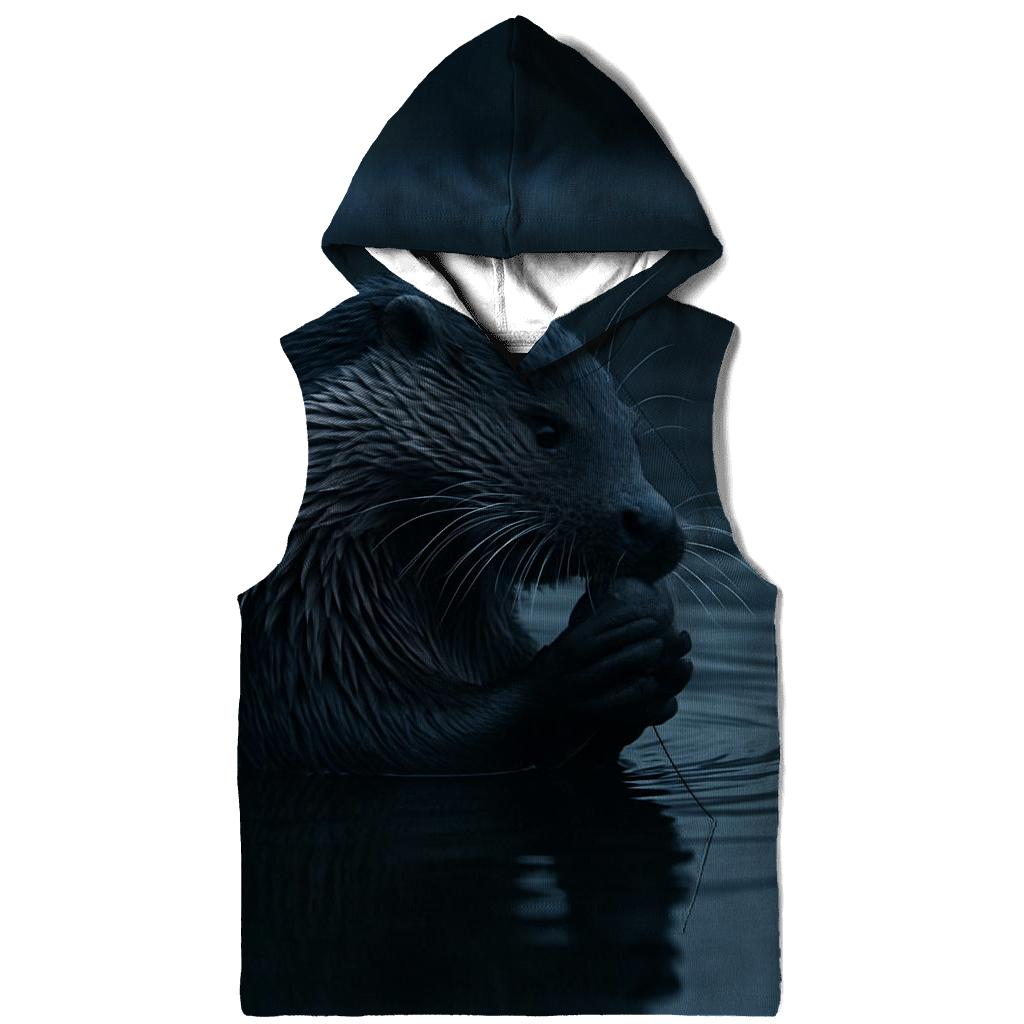 River Glass Eurasian Otter lightweight hoodies