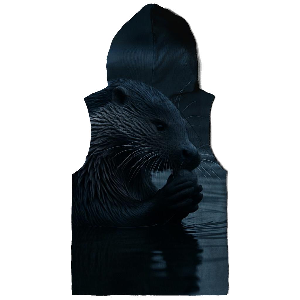 River Glass Eurasian Otter lightweight hoodies