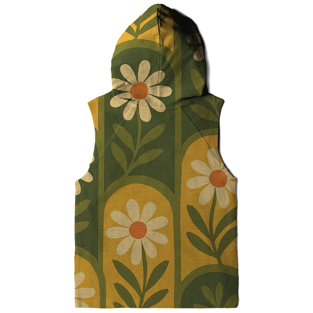 Groovy Botanical Archways printed hoodies