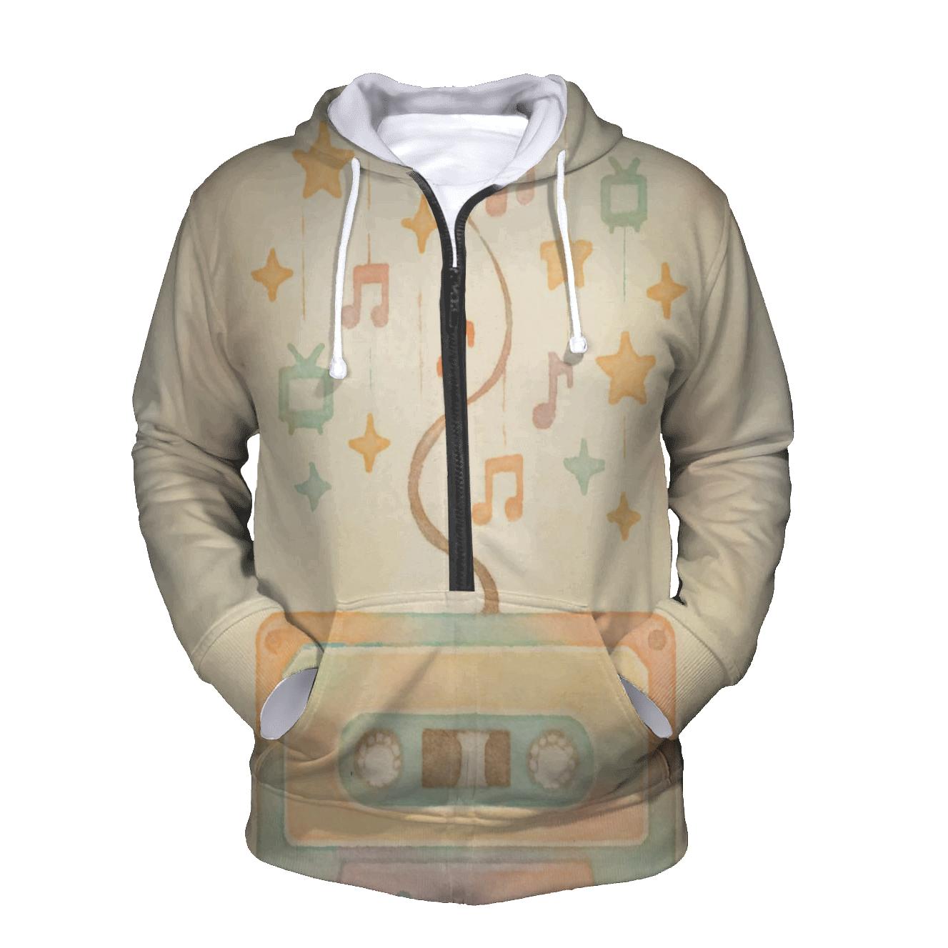 Cassette Constellation Mobile graphic hoodies