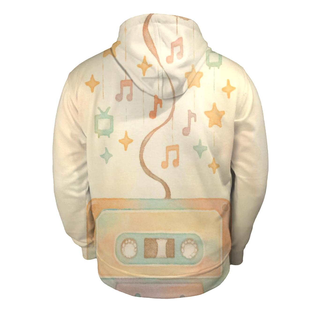 Cassette Constellation Mobile graphic hoodies