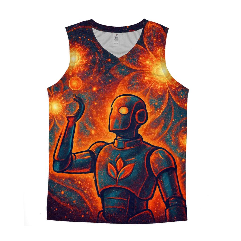 Supernova Bloom Garden casual summer tank tops