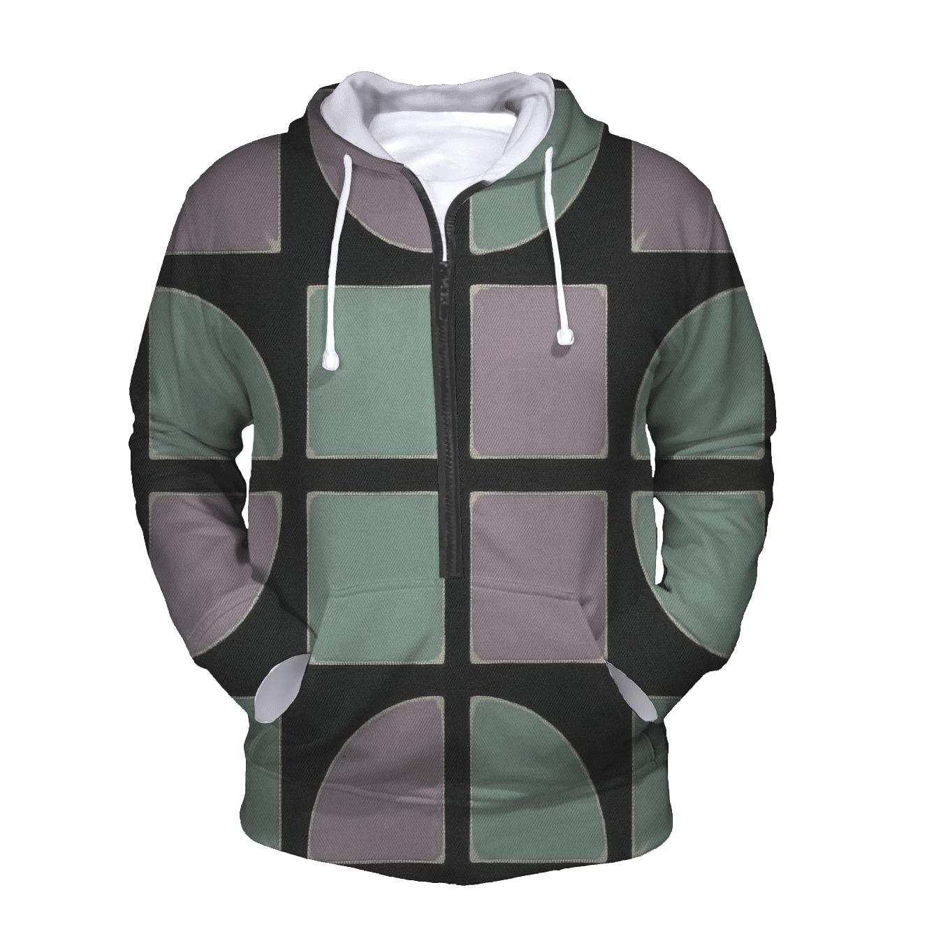 Itajime Eclipse Lattice Clamps graphic hoodies