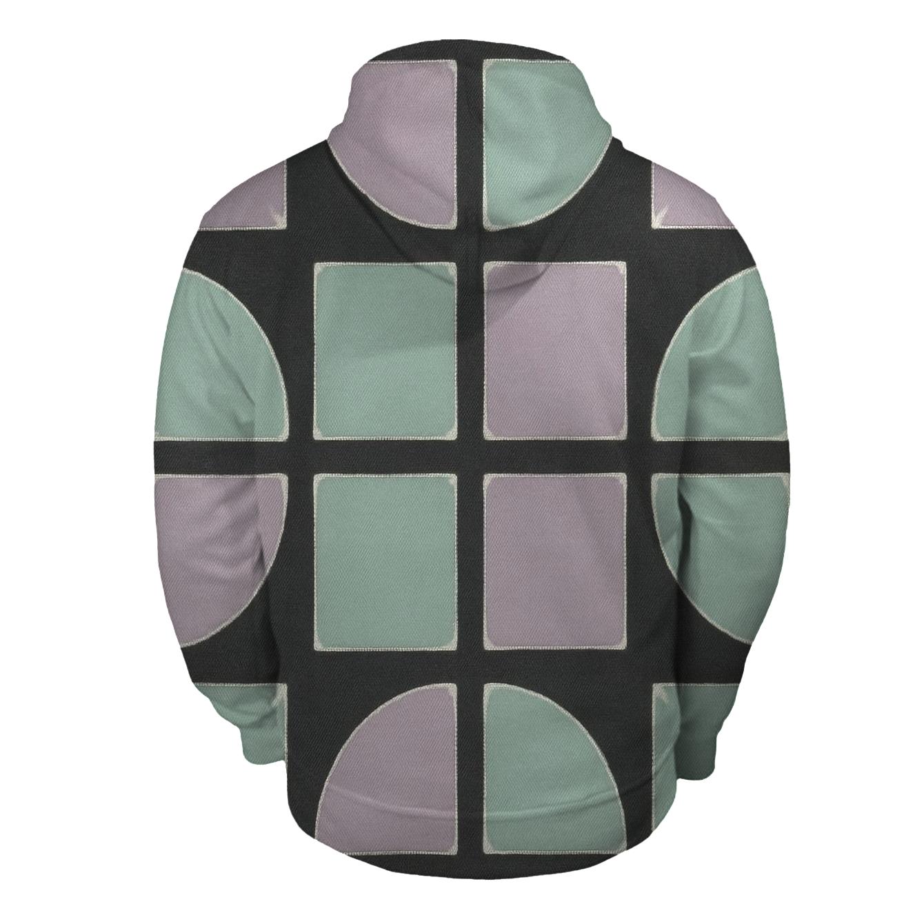 Itajime Eclipse Lattice Clamps graphic hoodies