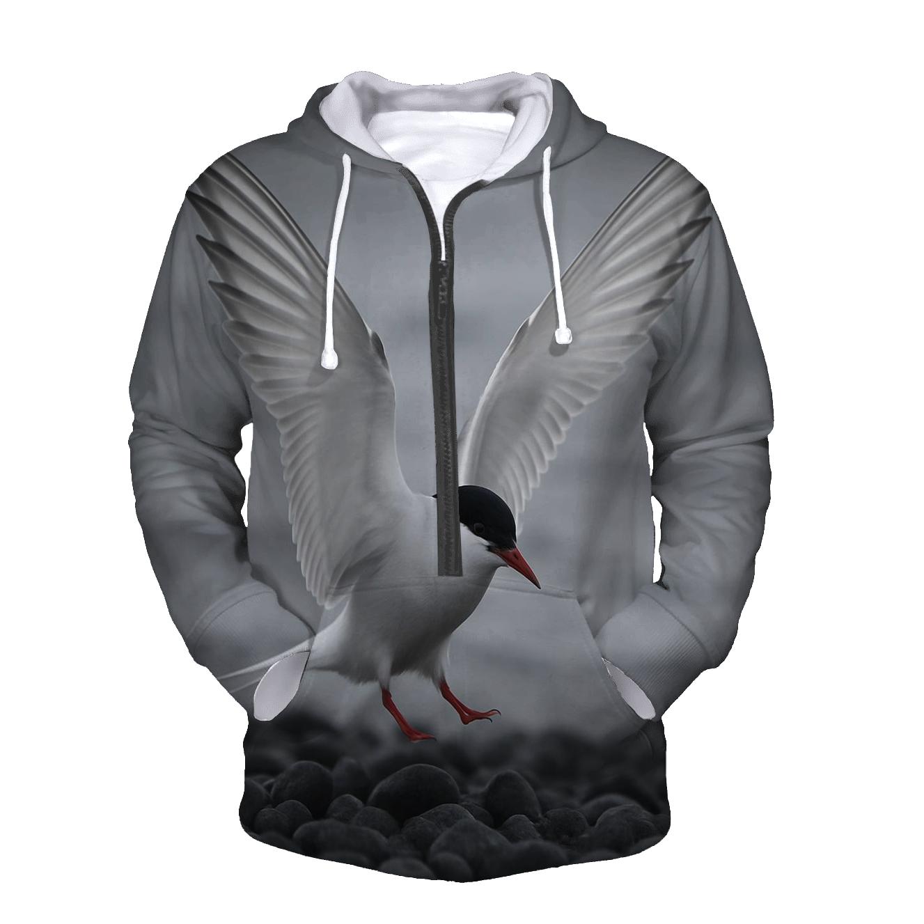 Basalt Runner Arctic Tern pullover hoodies