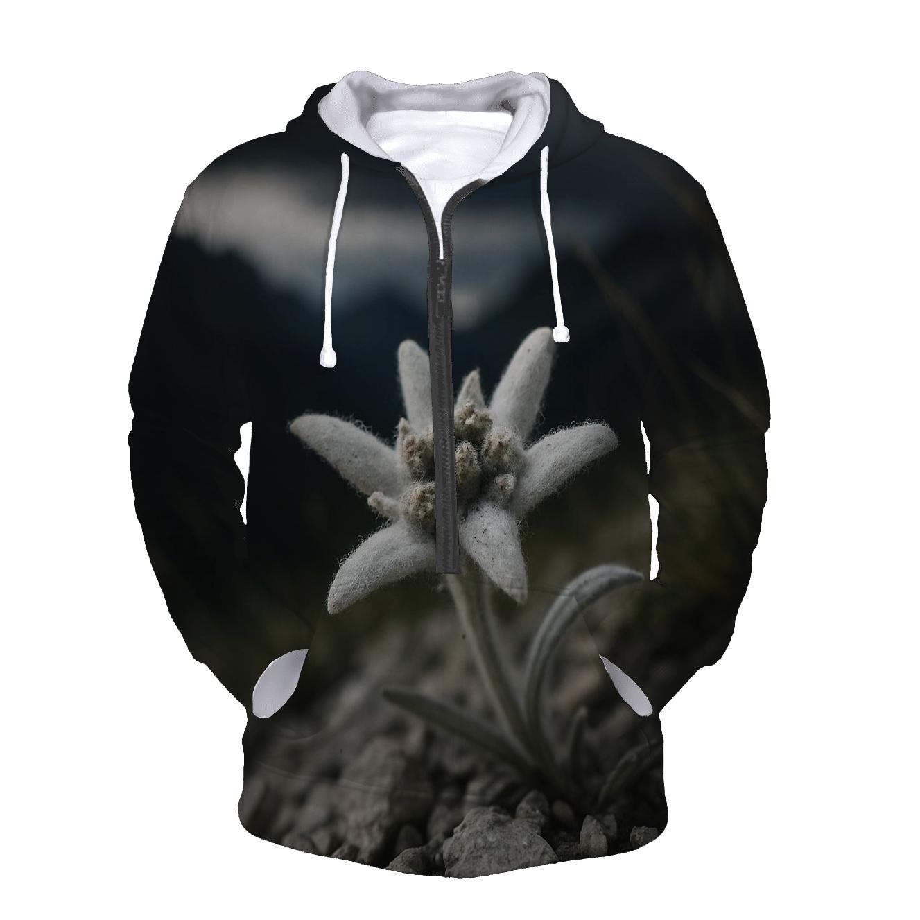 Edelweiss On Alpine Scree Before A Storm hoodie trends