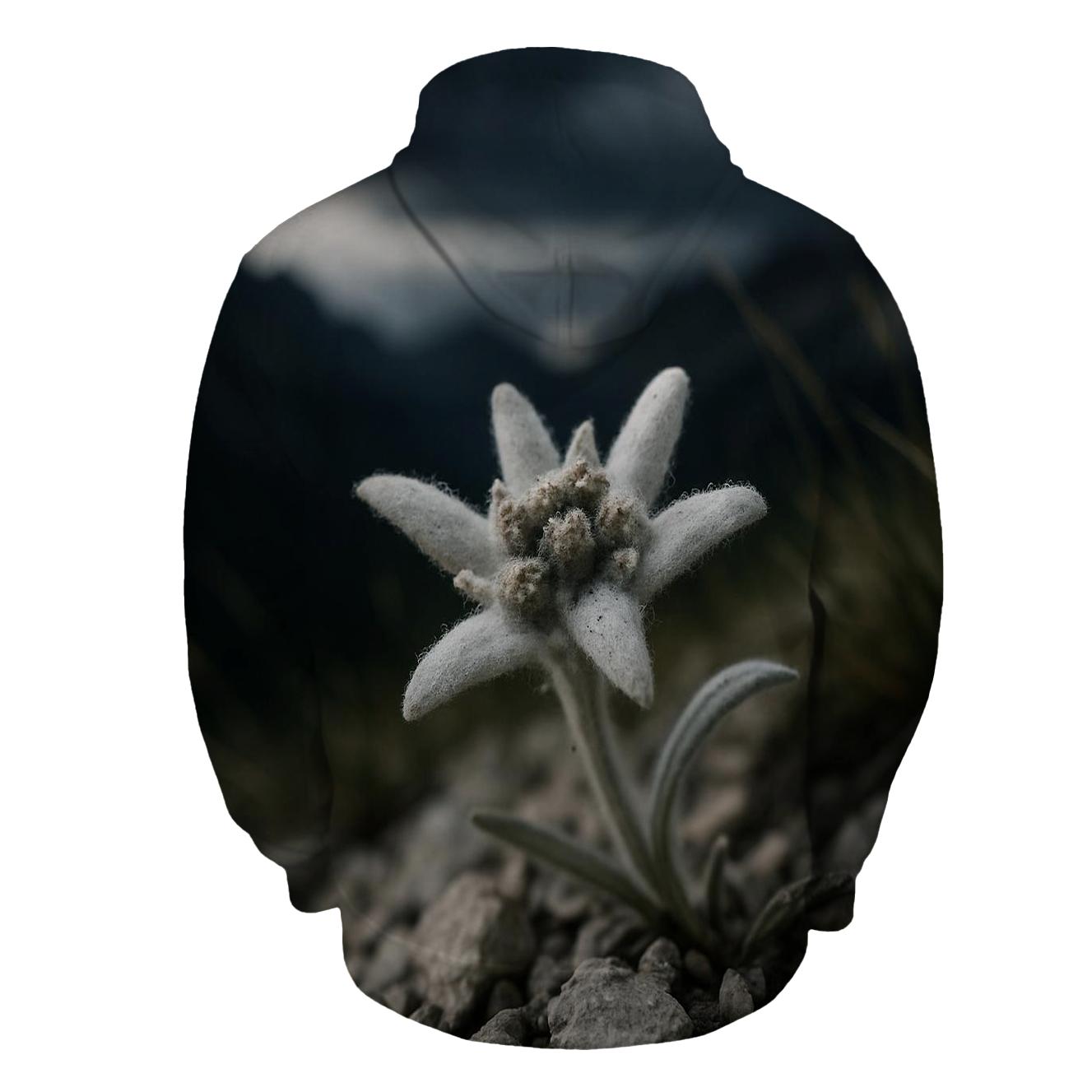 Edelweiss On Alpine Scree Before A Storm hoodie trends