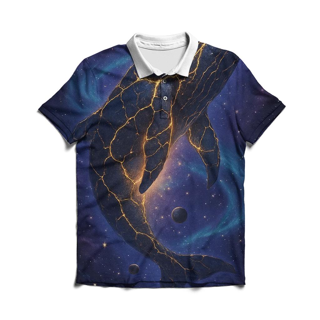 Astral Kintsugi Leviathan stylish collar polo tees