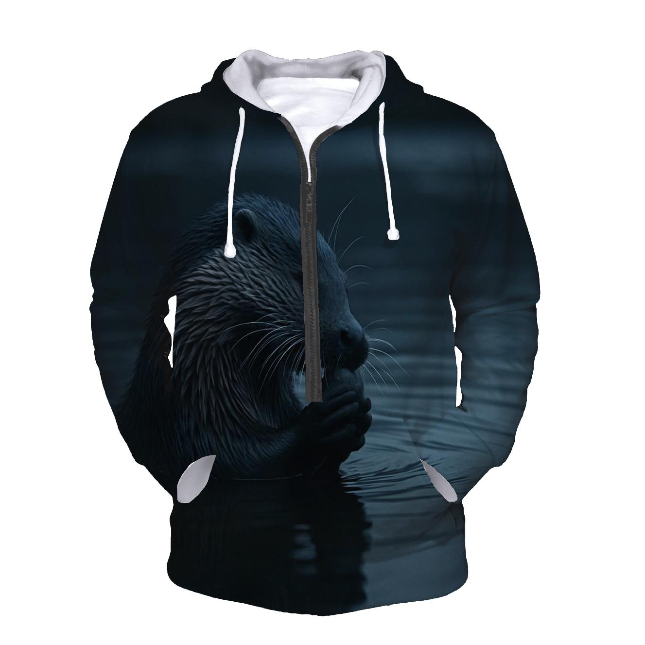 River Glass Eurasian Otter hoodie trends