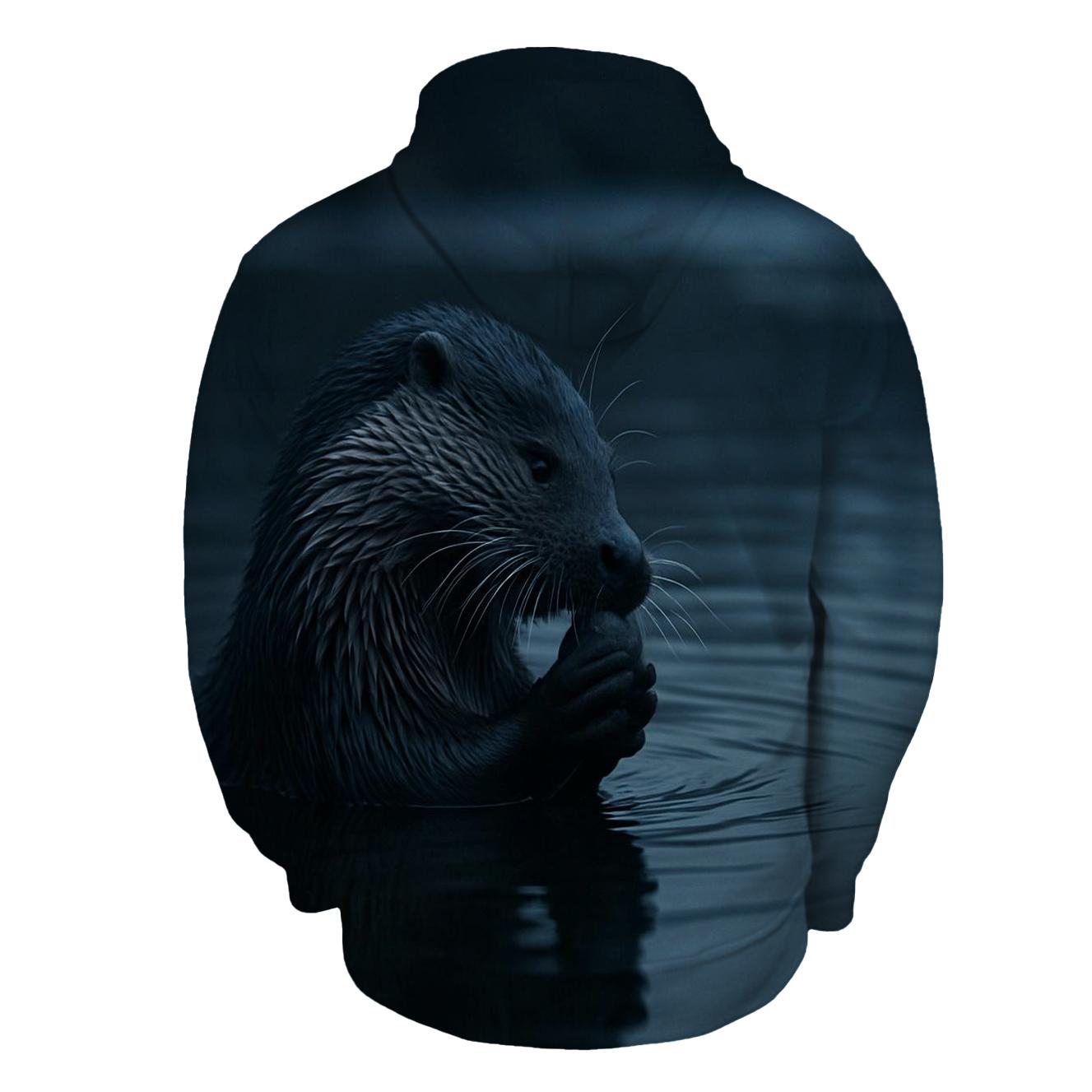 River Glass Eurasian Otter hoodie trends