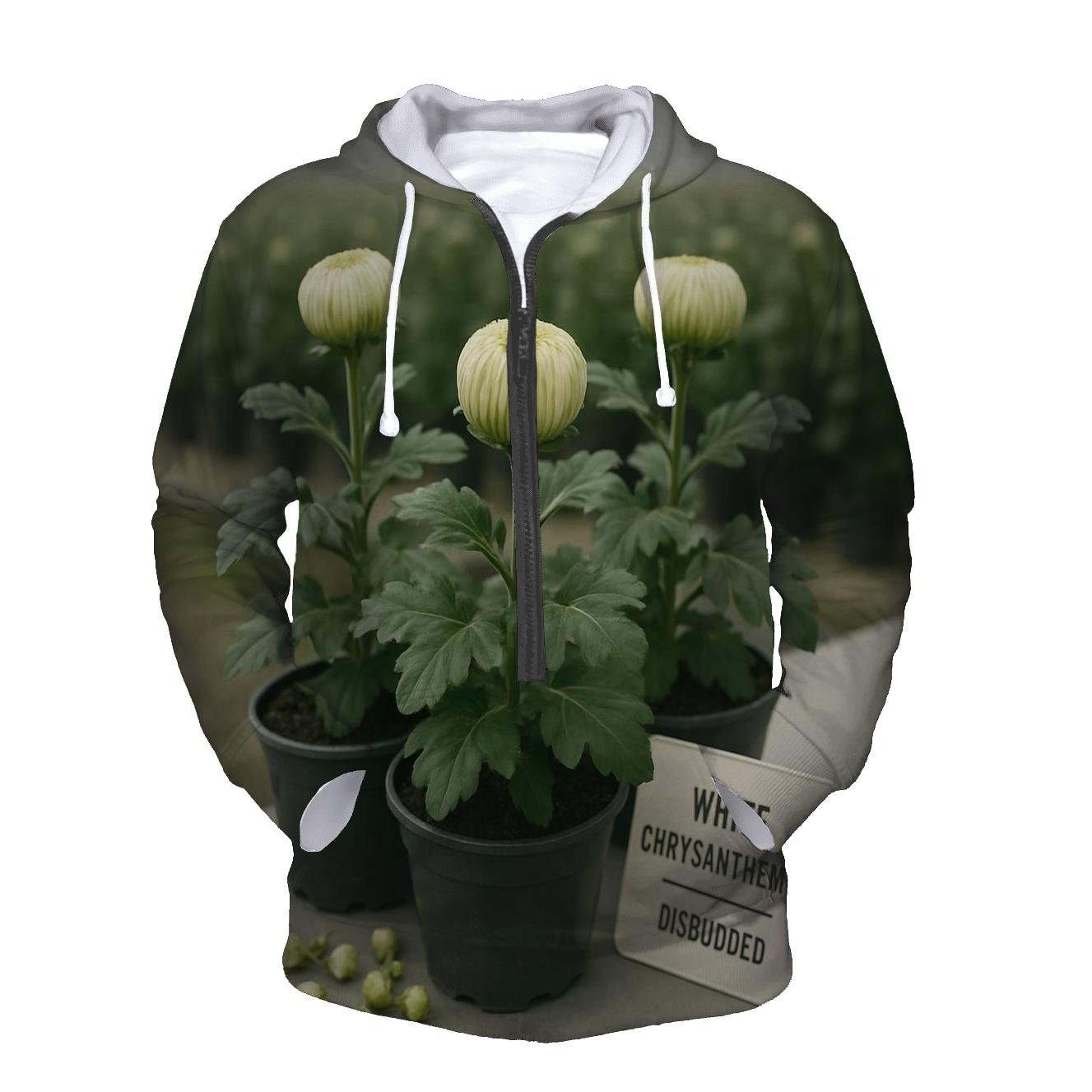 Chrysanthemum Disbudding Notes In A Fall Greenhouse hoodie styles