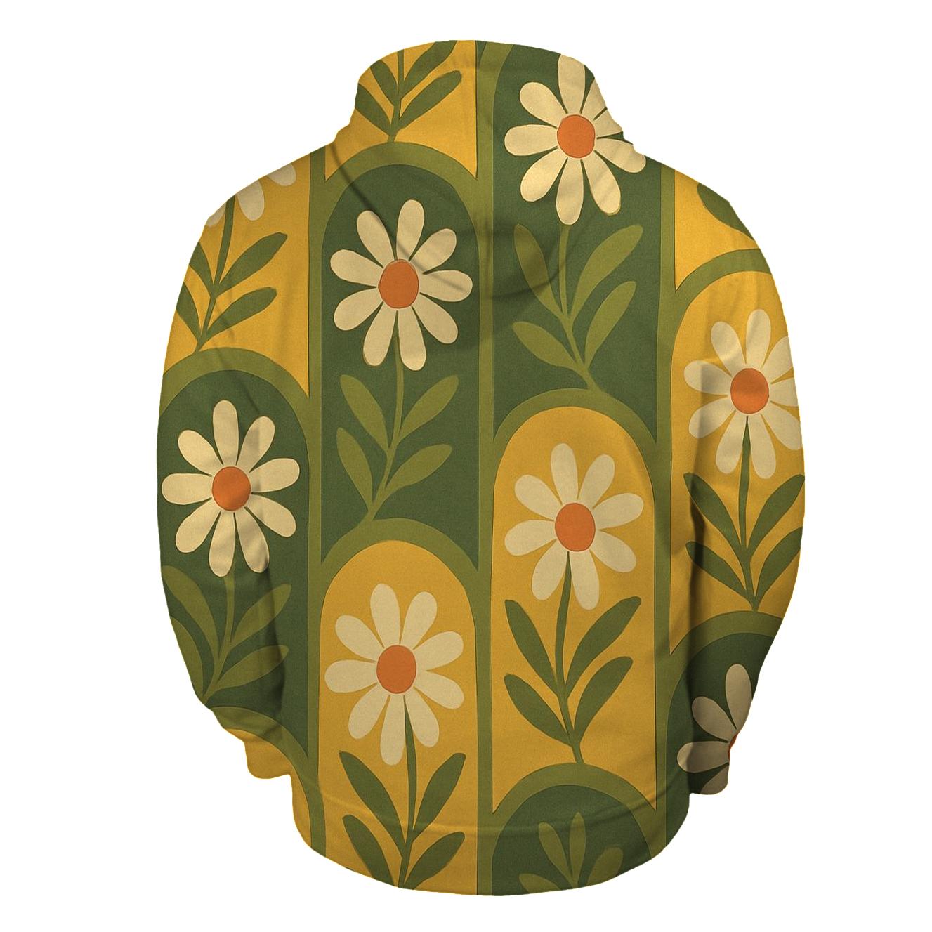 Groovy Botanical Archways custom hoodies
