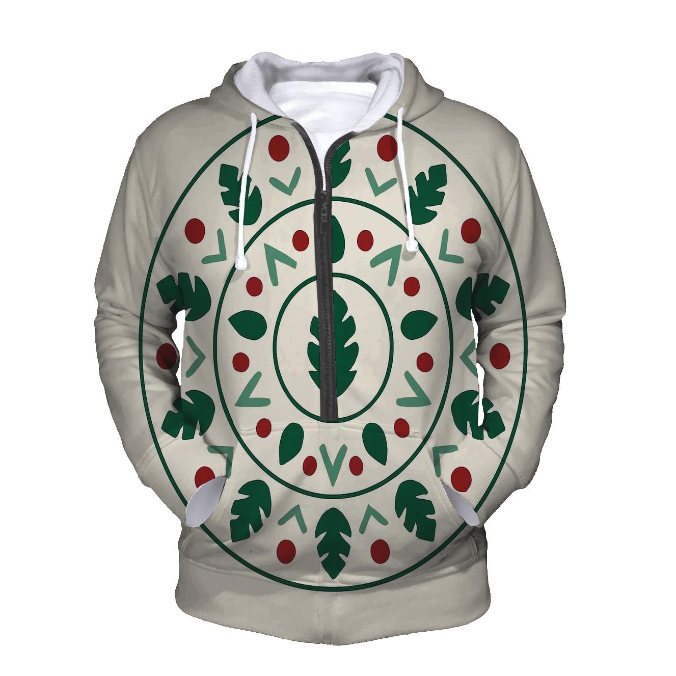 Ornament Mandala Pinecone Rings hoodie designs