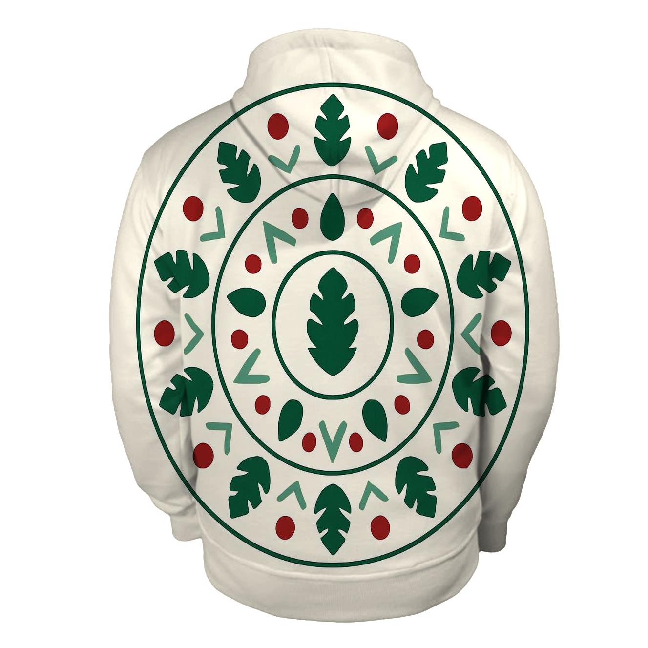 Ornament Mandala Pinecone Rings hoodie designs