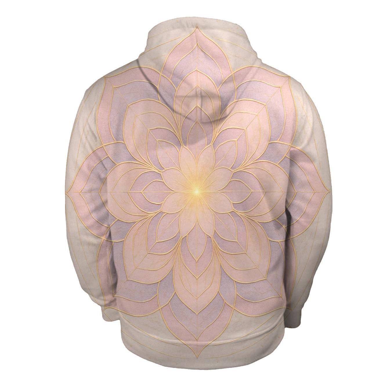 Luminous Breath Mandala hoodies fashion