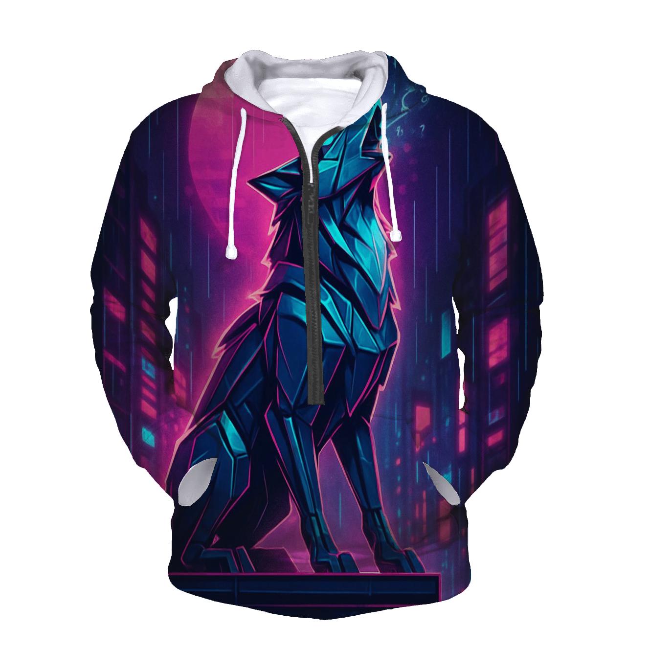 Neon Circuit Mooncaller heavyweight hoodies