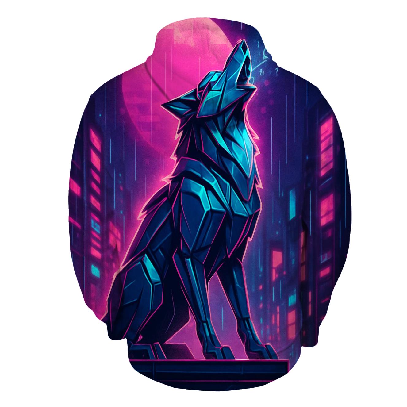 Neon Circuit Mooncaller heavyweight hoodies