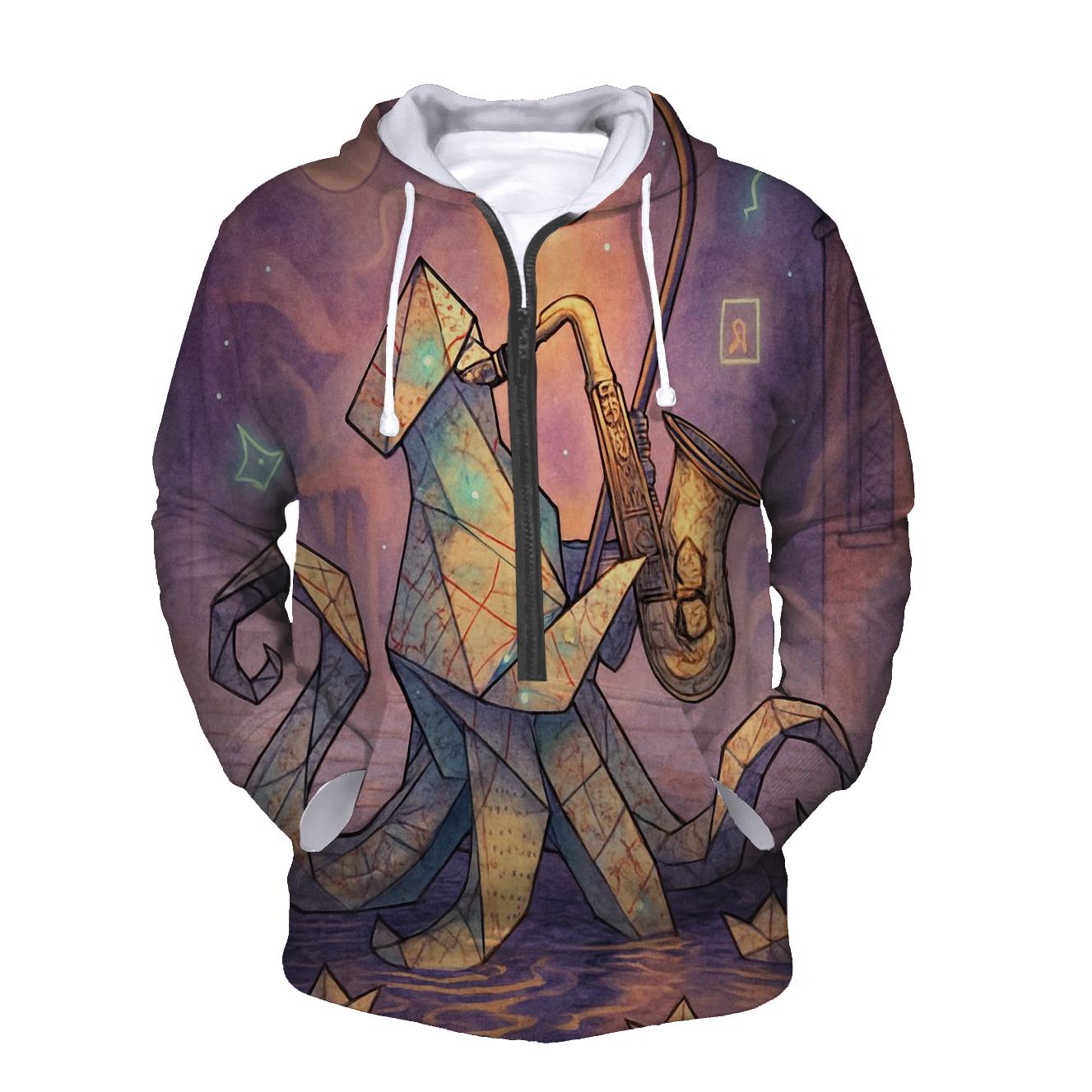 Origami Kraken Streetlight Serenade hoodie trends