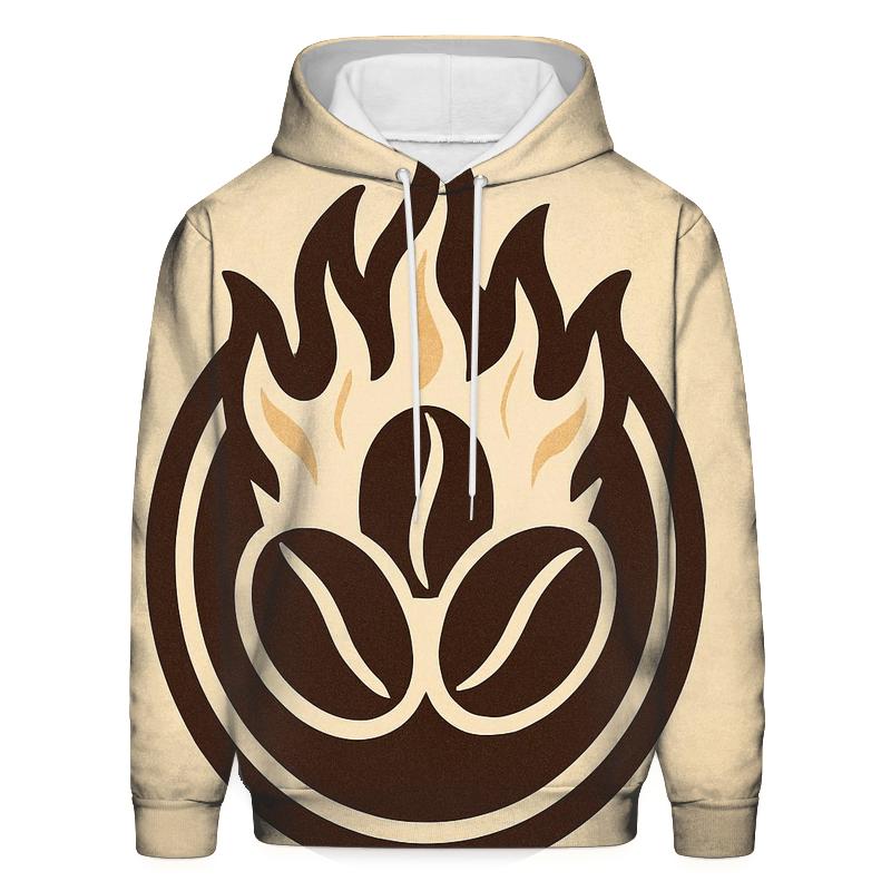 Roast Ember Crest embroidered hoodies