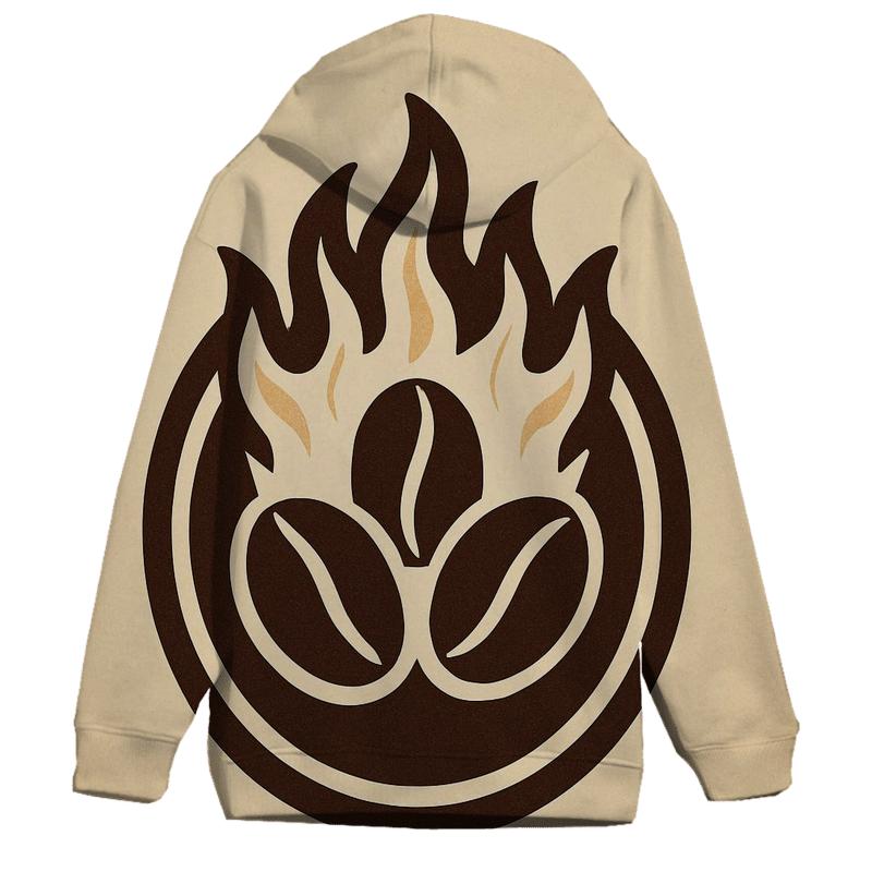 Roast Ember Crest embroidered hoodies