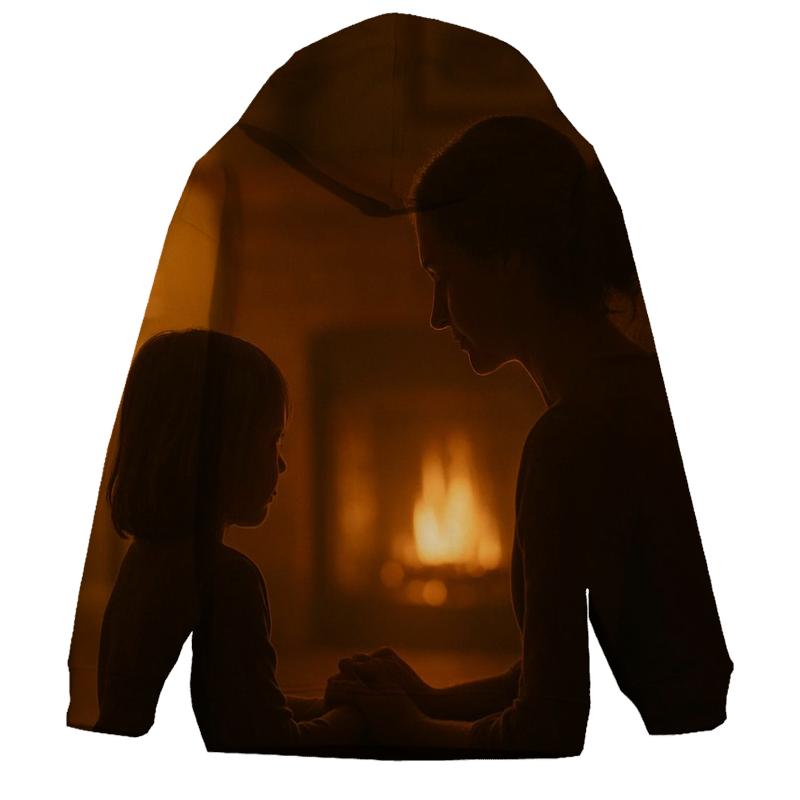 The Hearth Of Her Presence printed hoodies