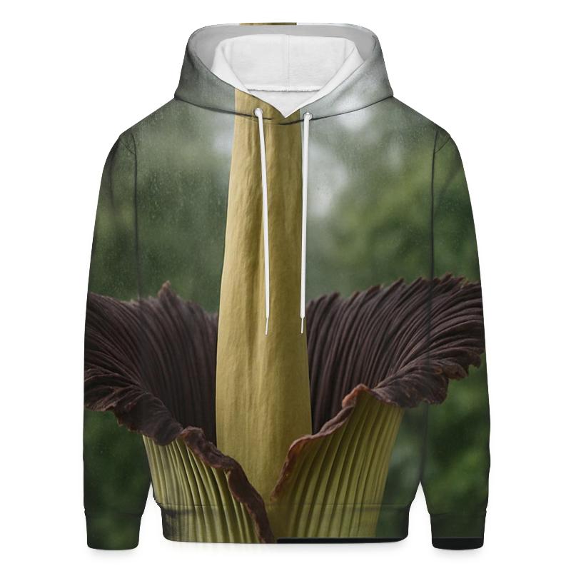 Titan Arum Bloom Window In A Botanical Conservatory hoodie trends