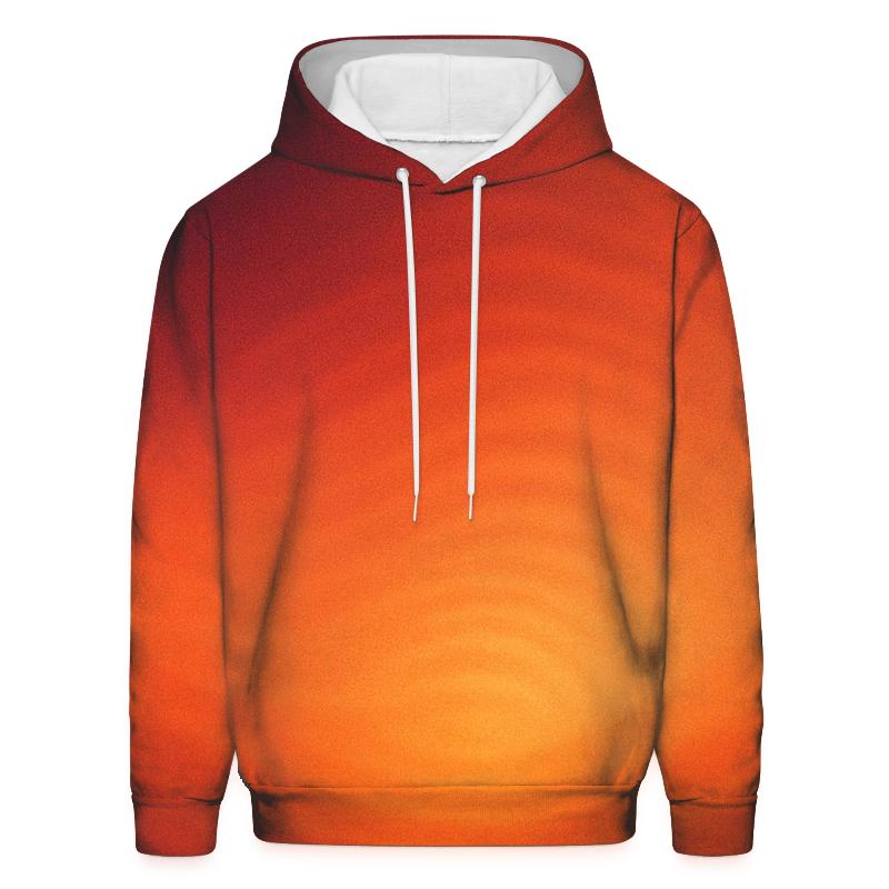 Molten Sunset Ripple custom hoodies